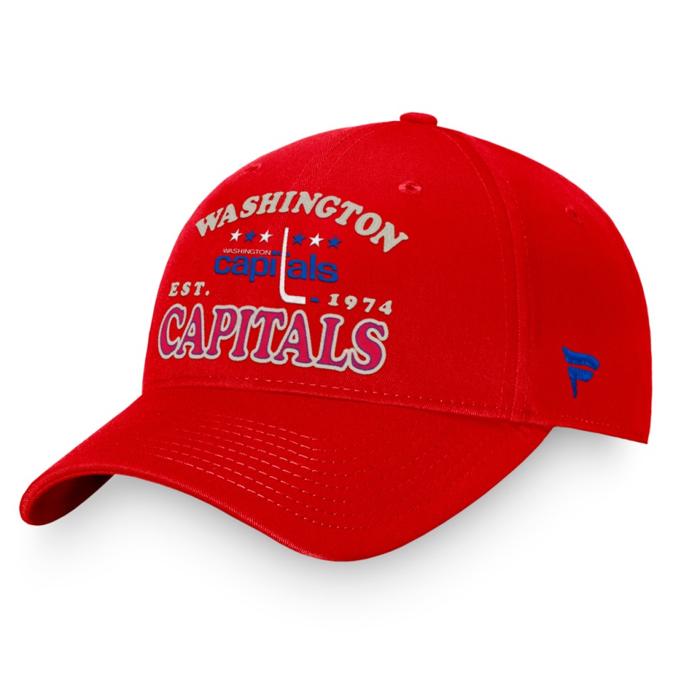 Washington Capitals čepice baseballová kšiltovka Heritage Unstructured Adjustable - Washington Capitals kšiltovky, čepice, rukavice