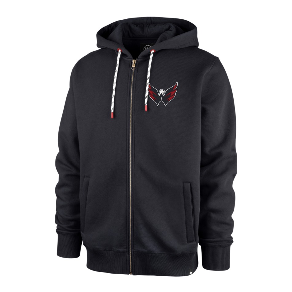 Washington Capitals pánská mikina s&nbsp;kapucí back check 47 morris full zip hood - Washington Capitals mikiny, bundy, kalhoty