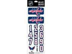 Washington Capitals samolepky na helmu Decals Navy
