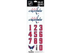 Washington Capitals samolepky na helmu Decals