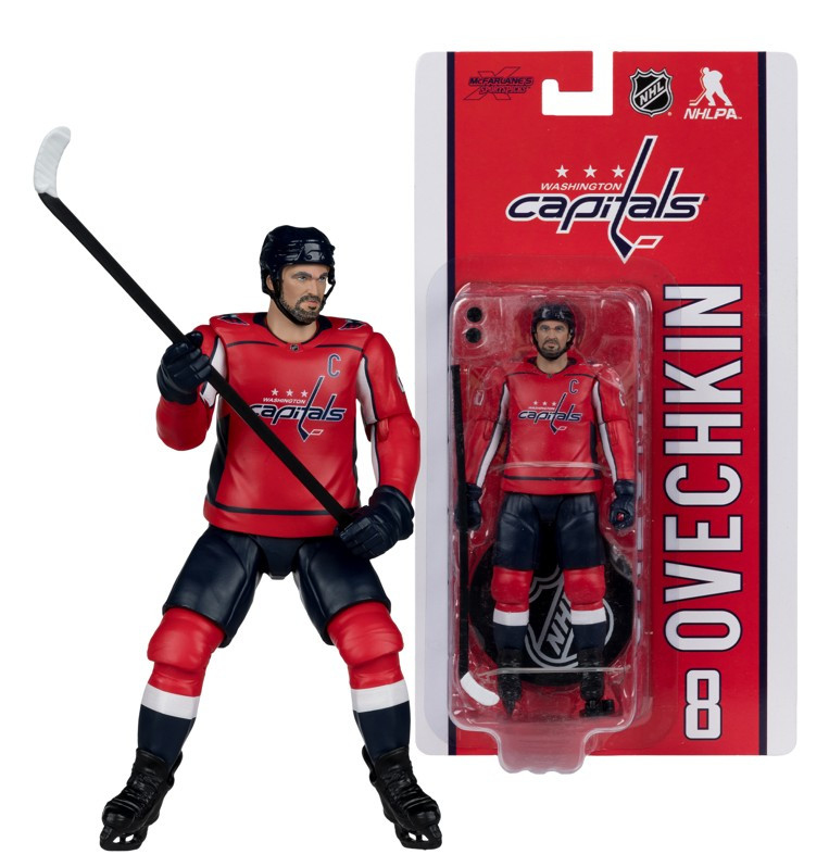 Washington Capitals figurka Alexander Ovechkin #8 NHL McFarlane Articulated