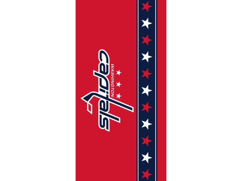 Washington Capitals plážová osuška Belt - Washington Capitals povlečení, ručníky, deky