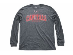 Washington Capitals pánské tričko s dlouhým rukávem blue Mesh Text LS