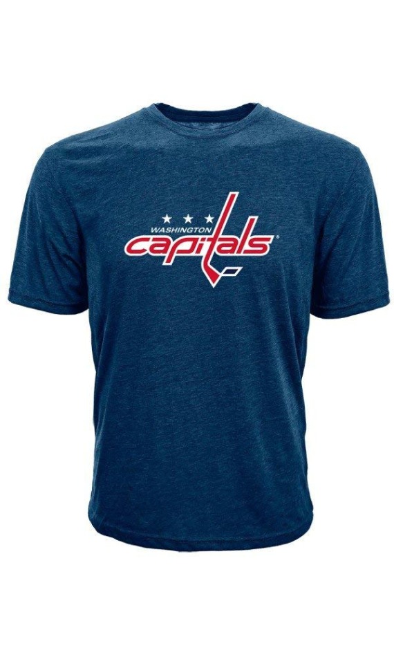 Washington Capitals pánské tričko blue Core Logo Tee1