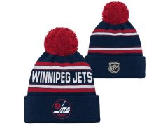 Winnipeg Jets dětská zimní čepice 3Rd Jersey Jacquard Cuff Pom