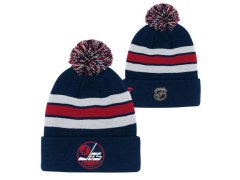 Winnipeg Jets dětská zimní čepice Cuffed Beanie With Pom