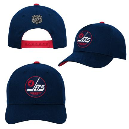 Winnipeg Jets dětská čepice baseballová kšiltovka 3Rd Jersey Precurved Snap - Winnipeg Jets dětské oblečení