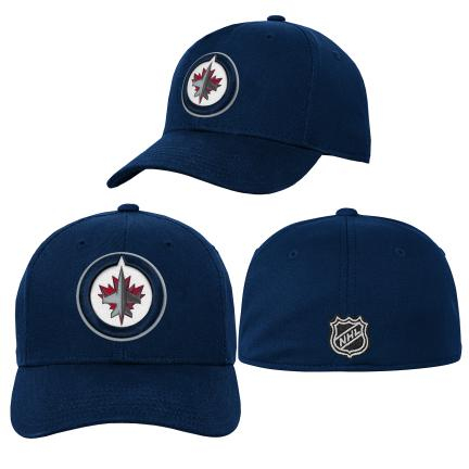 Winnipeg Jets dětská čepice baseballová kšiltovka Structured Flex