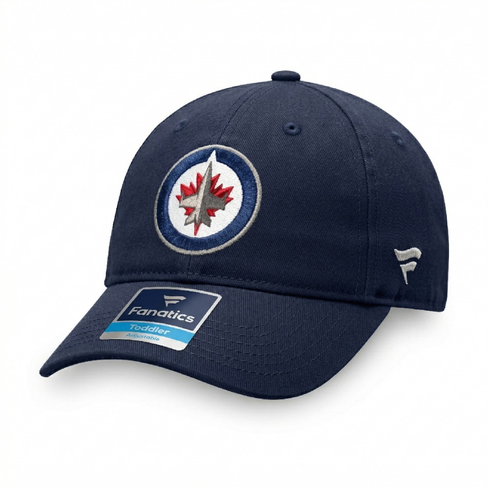 Winnipeg Jets dětská čepice baseballová kšiltovka NHL Toddler Simple Navy