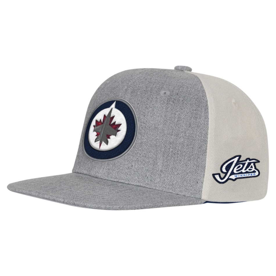 Winnipeg Jets dětská čepice baseballová kšiltovka Ace In The Hole Flatbrim Snapb - Winnipeg Jets dětské oblečení
