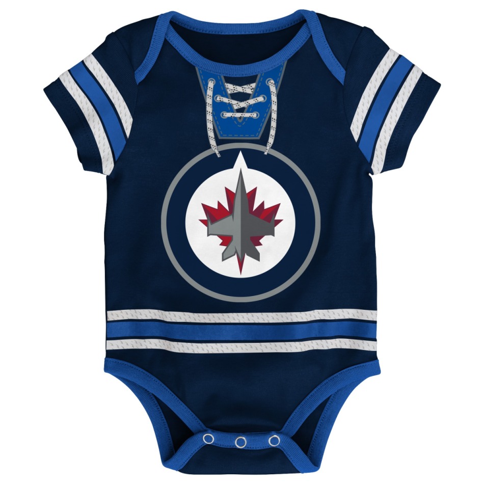 Dětské body Winnipeg Jets NHL Hockey Pro Creeper – Blank