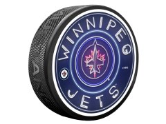 Winnipeg Jets puk NHL Neon