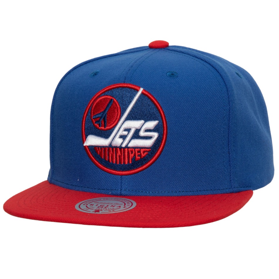 Winnipeg Jets čepice flat kšiltovka NHL Team 2 Tone 2.0 Snapback - Winnipeg Jets kšiltovky, čepice, rukavice