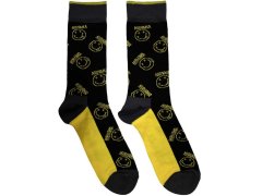 Ponožky Unisex - Nirvana - vel.YELLOW HAPPY FACE|VELIKOST EU 40-45