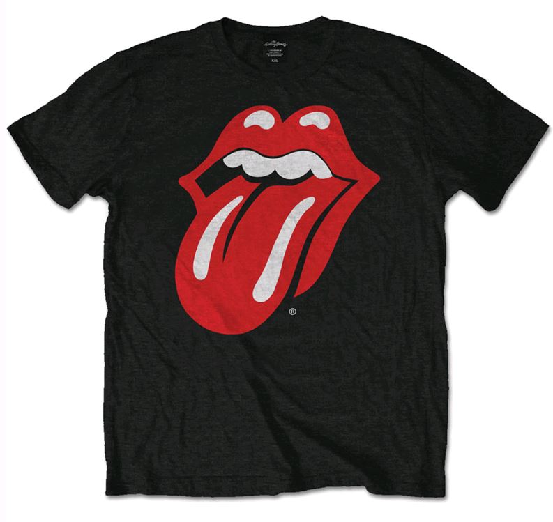 Tričko Pánské - The Rolling Stones - vel.CLASSIC TONGUE|ČERNÉ|VELIKOST M - Rolling Stones