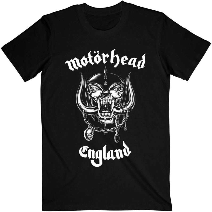 Tričko Pánské - Motorhead - vel.ENGLAND|ČERNÉ|VELIKOST L