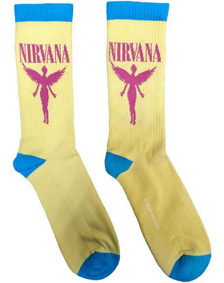 Ponožky Unisex - Nirvana - vel.ANGELIC|VELIKOST EU 40-45 - Nirvana