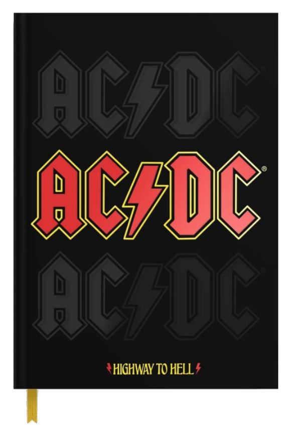 Blok - Zápisník A5 - Premium - Ac|dc