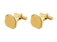 Brosway Elegantní pozlacené manžetové knoflíčky Ink BIK106