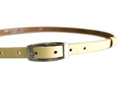 Penny Belts Dámský kožený opasek 15-2-02 beige 90 cm
