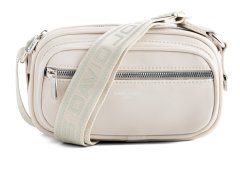 David Jones Dámská crossbody kabelka CM6907A Creamy White