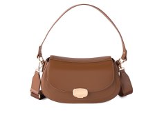 David Jones Dámská kabelka Banana Bag CM7175 Cognac