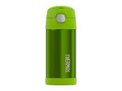 Thermos FUNtainer Dětská termoska s&nbsp;brčkem - limetková 355 ml