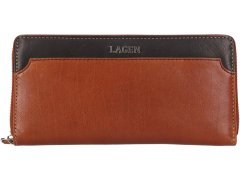 Lagen Dámská kožená peněženka BLC-5260 CGN/BLK