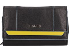 Lagen Dámská kožená peněženka BLC 5797 BLK