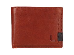 Lagen Pánská kožená peněženka BX003Z COGNAC