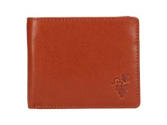 Lagen Pánská kožená peněženka LG-7655/H COGNAC