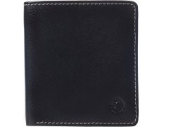 SEGALI Dámská kožená peněženka 150719 black/red