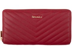 SEGALI Dámská kožená peněženka 50509 red