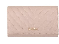 SEGALI Dámská kožená peněženka 50512 lt.pink