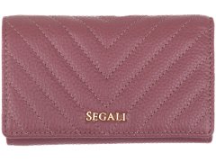 SEGALI Dámská kožená peněženka 50512 purple