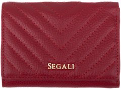 SEGALI Dámská kožená peněženka 50514 red
