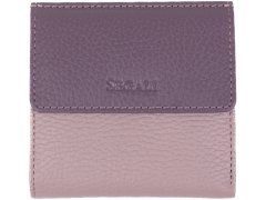 SEGALI Dámská kožená peněženka 61337 orchid/rose
