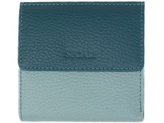 SEGALI Dámská kožená peněženka 61337 sage/peacock