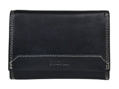SEGALI Dámská kožená peněženka 7023 Z black