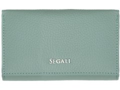 SEGALI Dámská kožená peněženka 7074 B sage