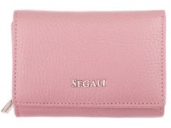 SEGALI Dámská kožená peněženka 7106 B cameo rose