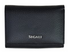 SEGALI Dámská kožená peněženka 7106 B black