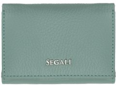 SEGALI Dámská kožená peněženka 7106 B sage