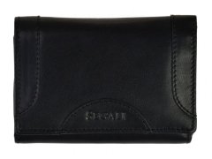 SEGALI Dámská kožená peněženka 7196 B black