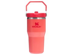 Stanley 1913 Termoláhev s&nbsp;integrovanou slámkou The IceFlow™ Tumbler 600 ml Hot Coral