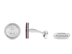 Tommy Hilfiger Moderní ocelové manžetové knoflíčky Kotva 2790701