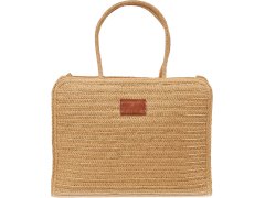 Verde Dámská plážová taška 14-238 beige/gold