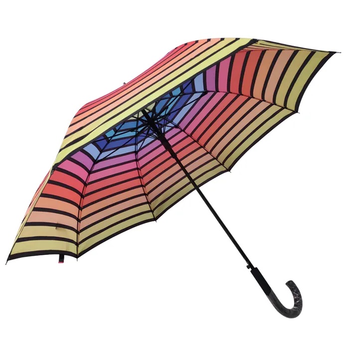 Blooming Brollies Dámský holový deštník Everyday Horizontal EDSHRAINB - Deštníky Holové deštníky Mechanické holové deštníky