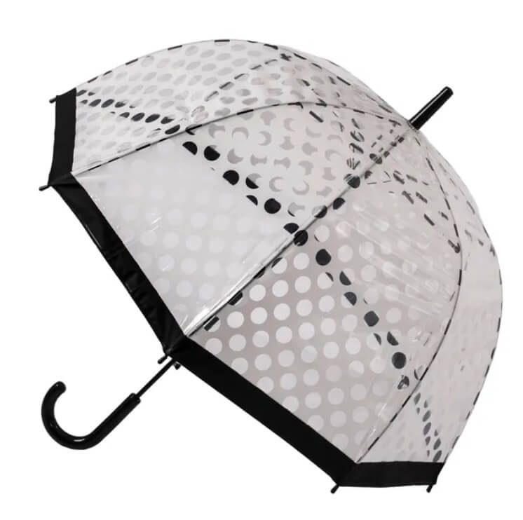 Blooming Brollies Dámský holový průhledný deštník POESWB - Deštníky Holové deštníky Automatické holové deštníky