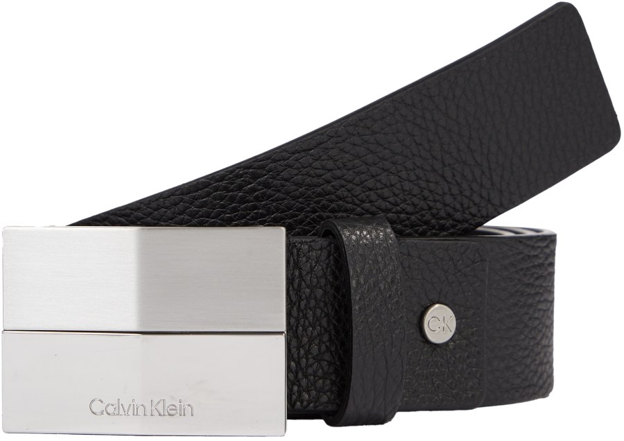 Calvin Klein Pánský kožený opasek K50K510935BAX 120 cm - Opasky Kožené opasky